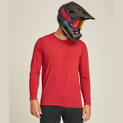 Camisa Nomad BTO Manga Longa Masc Vermelho Shopbike