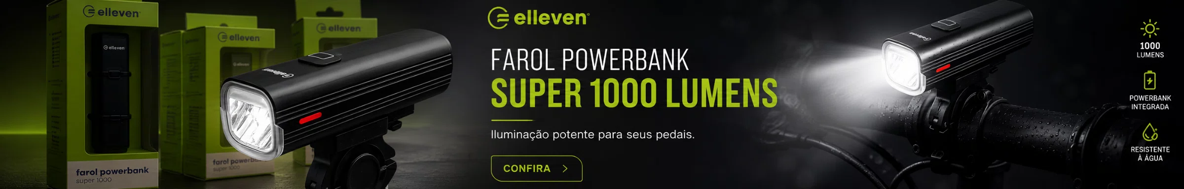 Farol 1000 Lumens