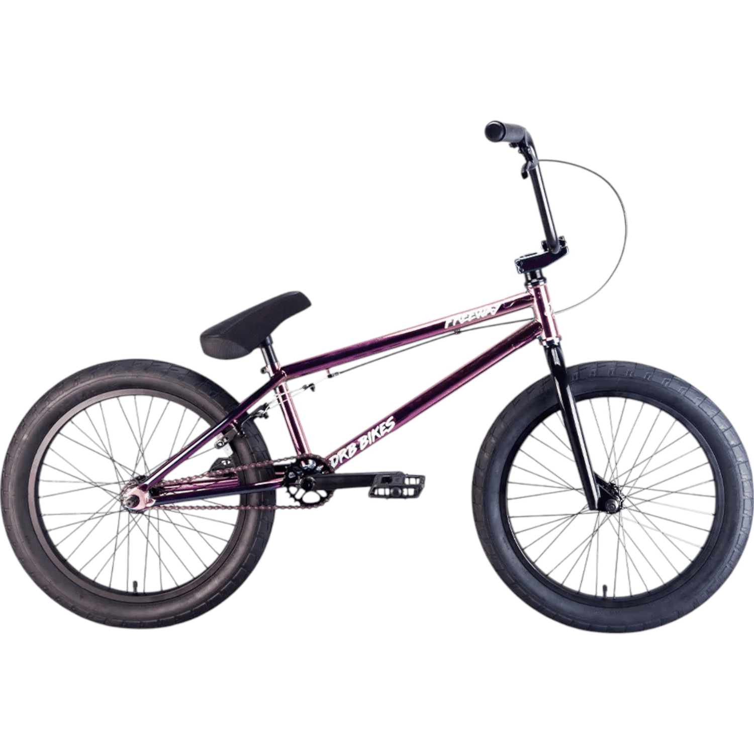 Bicicleta DRB Freeway Aro 20 Óleo Roxo Colorido - Shopbike