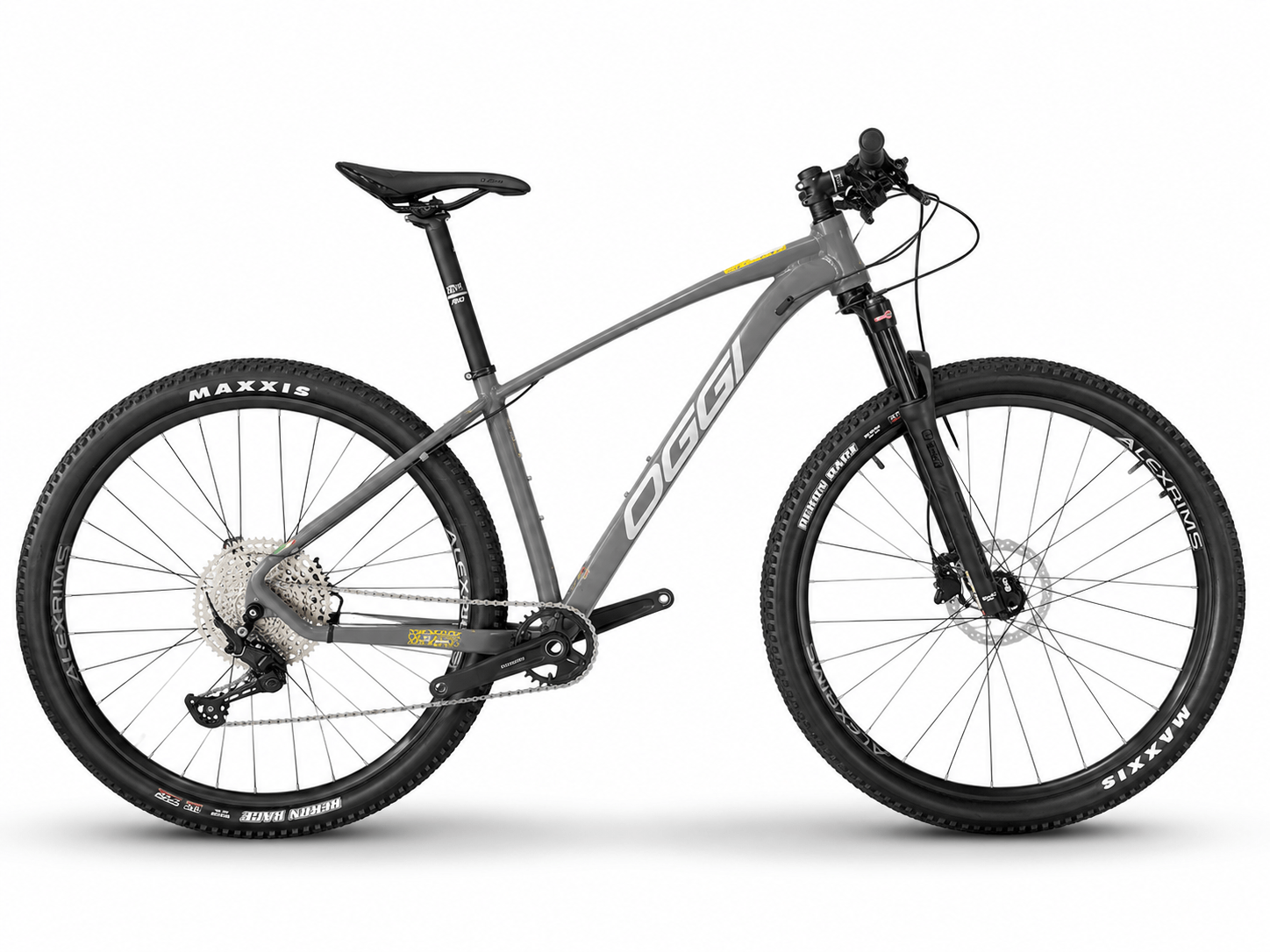 O-nisグレー42L bicicleta oggi big wheel 7.2 2026, oggi big wheel 7.2 deore 12v