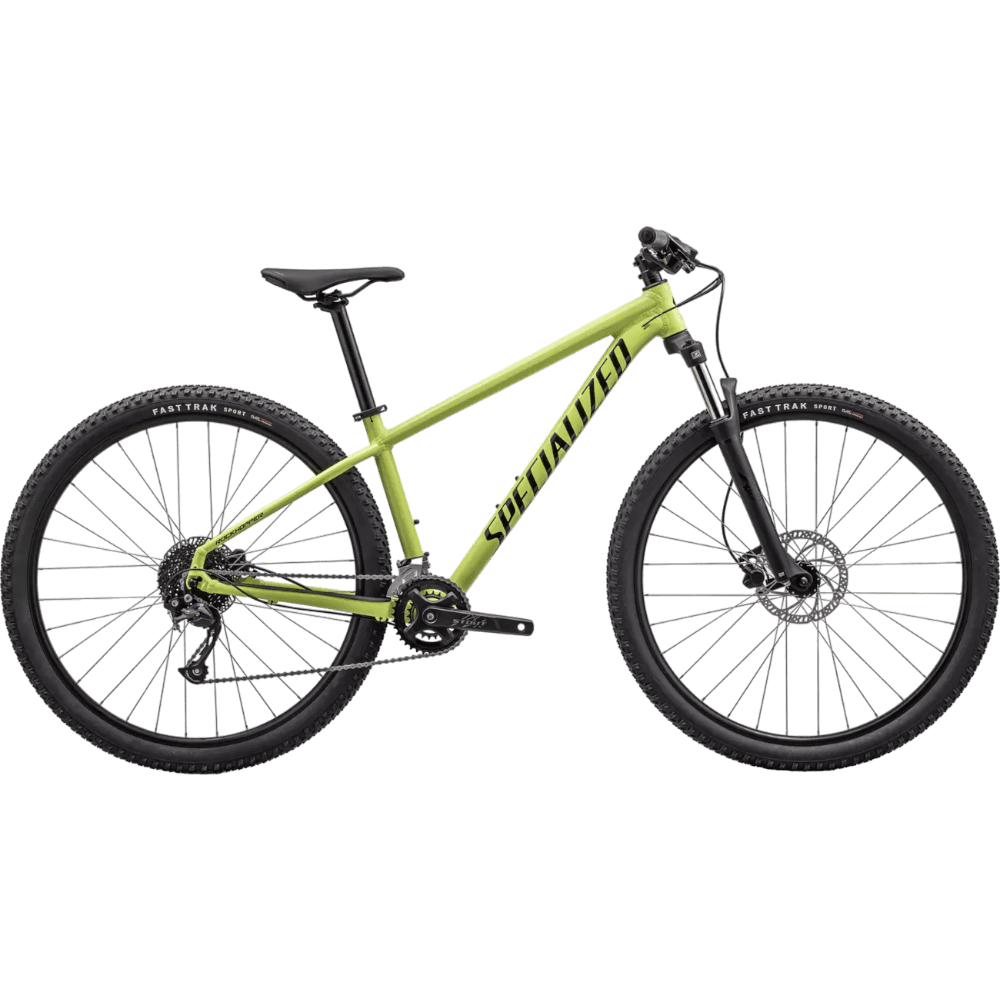 Bicicleta Specialized Rockhopper Sport Aro 29 Advent 9v 2023 Verde e Preto Shopbike