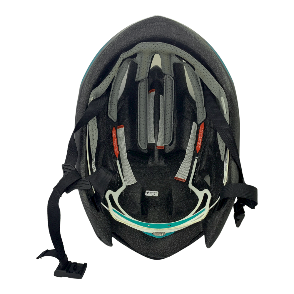 Capacete Specialized S-Works Evade Verde e Carvão