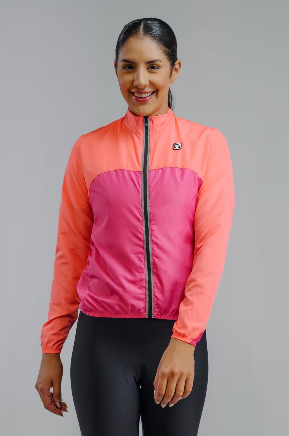 Jaqueta corta vento free force feminina classic izzet rosa/salmão