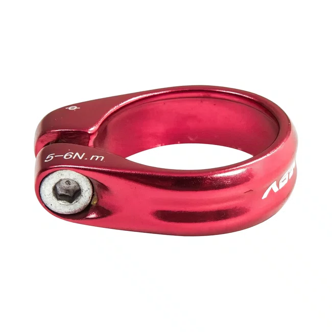 Abraçadeira De Selim Absolute Alumínio 31,8 mm x at161 Vermelho