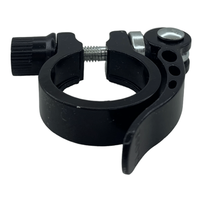 Abraçadeira Selim 31.8mm Com Blocagem Alumínio Preto