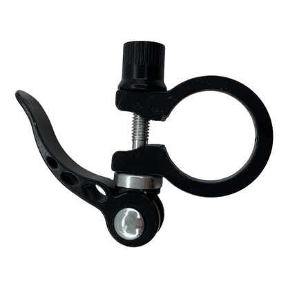 Abraçadeira Selim 31.8mm Com Blocagem Alumínio Preto