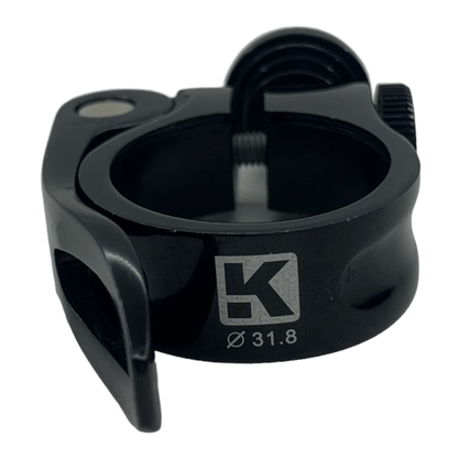 Abraçadeira Selim Kapa 31.8mm Com Blocagem Preto