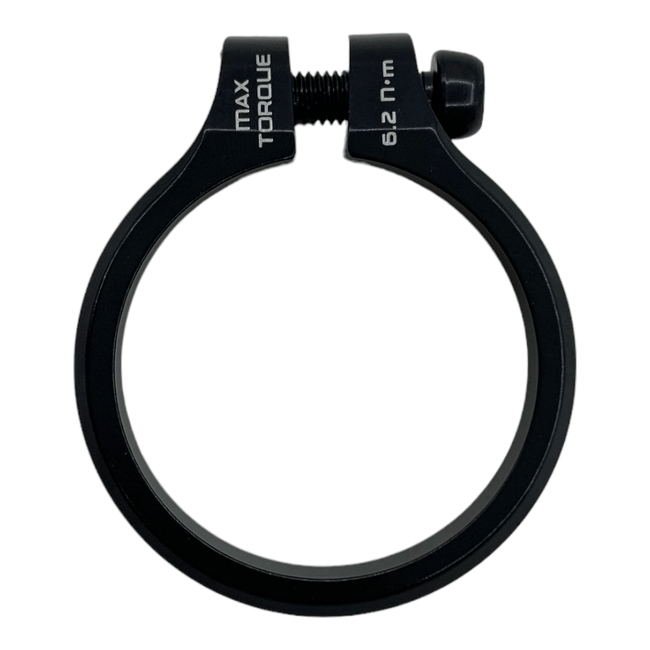 Abracadeira Specialized 38.6mm Alumínio Preto com Parafuso em Zinco