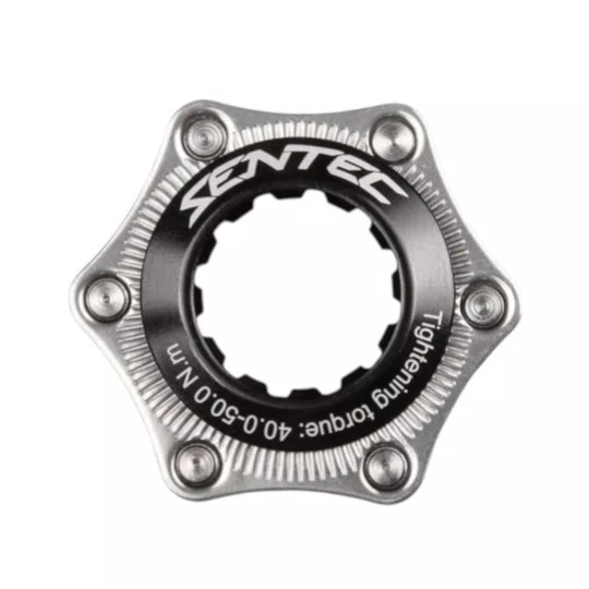 Adaptador De Disco Rotor Sentec 6 Parafusos Para Center Lock Eixo 9mm