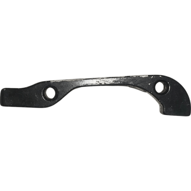 Adaptador Freio Disco Reto Dianteiro e Traseiro Preto (F180/R160)