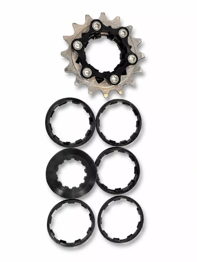 Adaptador kit single k7 preto