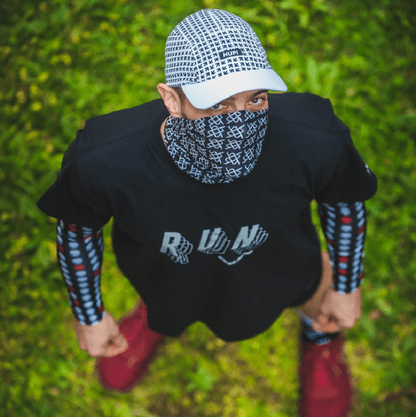 Bandana Hupi Simbol Preto