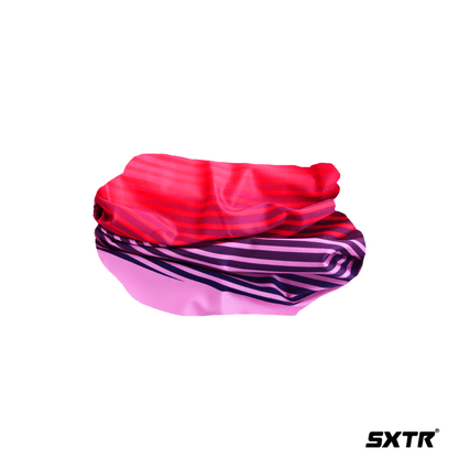 Bandana Sport Xtreme Aura Rosa e Vermelho