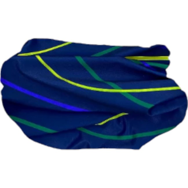 Bandana SportXtreme Copacabana Azul e Amarelo e Verde