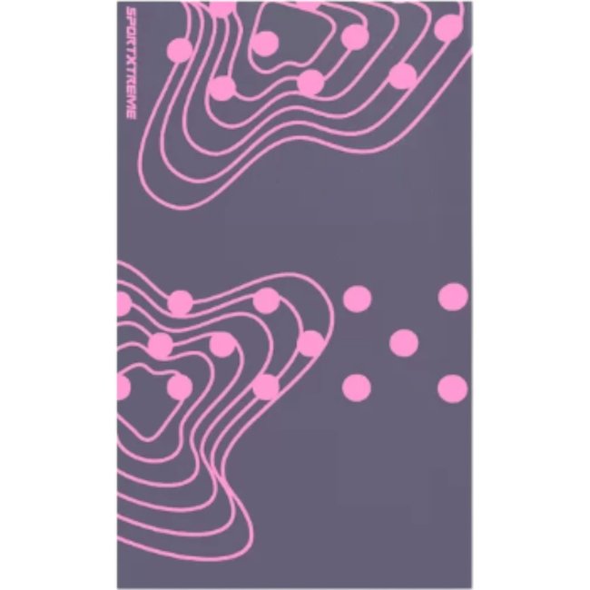 Bandana SportXtreme Los Angeles Cinza e Rosa