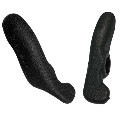 Bar End Elleven Ergonômico Emborrachado Preto