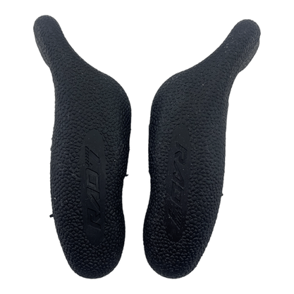 Bar End Rad7 Emborrachado Preto