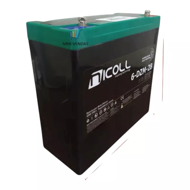 Bateria Nicoll 12v 28 AH/6 DZM 28