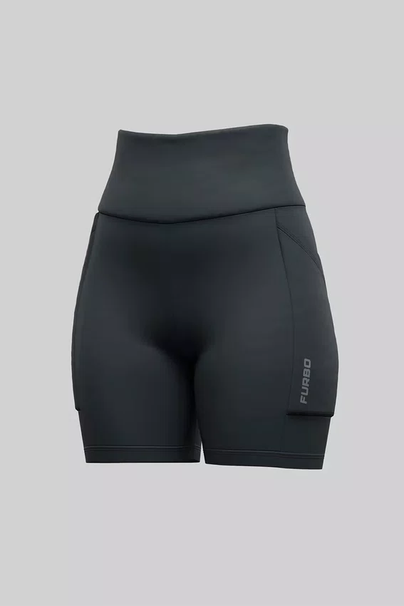 Bermuda Furbo Feminina Lifit Cinza