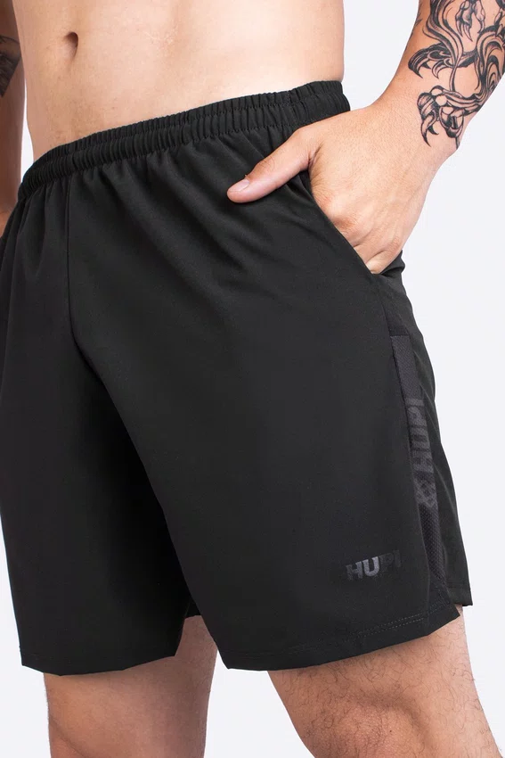 Bermuda hupi masculino pace running preta