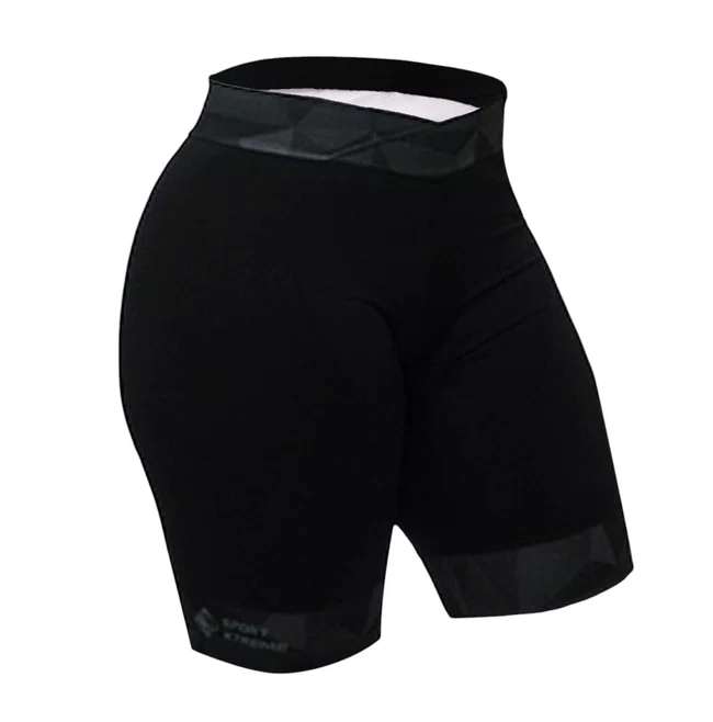 Bermuda Sport Xtreme Evank Feminina Preta