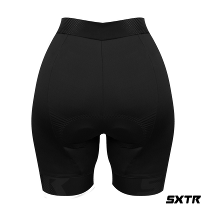 Bermuda Sport Xtreme Iris Feminina Preto e cinza