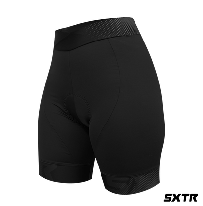 Bermuda Sport Xtreme Iris Feminina Preto e cinza