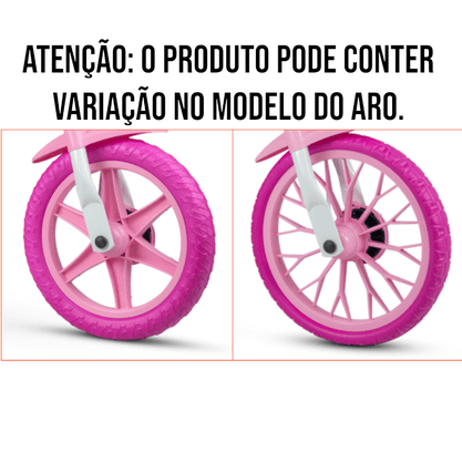 Bicicleta Nathor Spider Man Aro 12 Vermelho e Azul