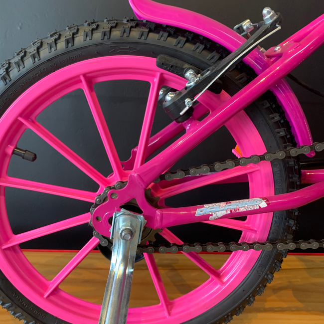 Bicicleta Dalannio Milla Aro 16 Branco e Pink