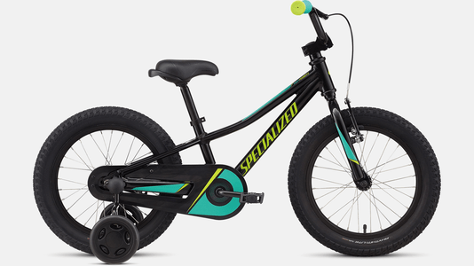 Bicicleta Specialized Riprock Coaster Aro 16 2021 Preta e Verde