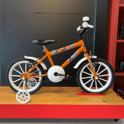 Bicicleta Ultra Kids Dragon Aro 16 Laranja