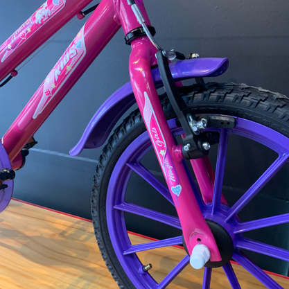 Bicicleta Ultra Kids Unicórnio Aro 16 Rosa