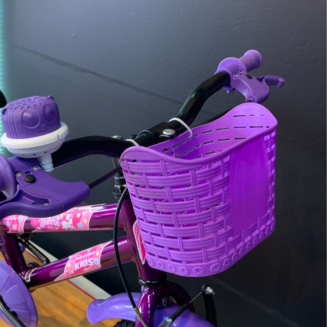Bicicleta Ultra Kids Unicórnio Aro 16 Violeta