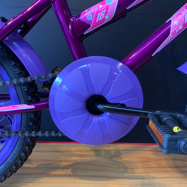 Bicicleta Ultra Kids Unicórnio Aro 16 Violeta