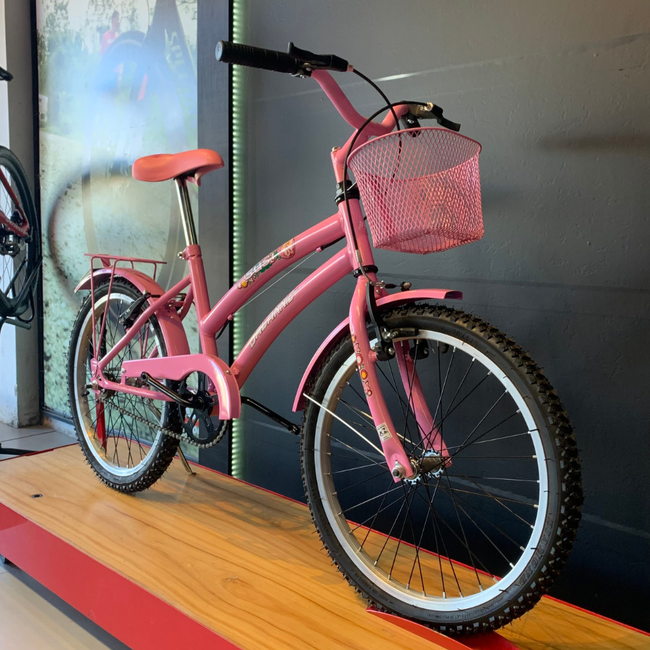 Bicicleta Dalannio Susi Aro 20 Rosa Claro
