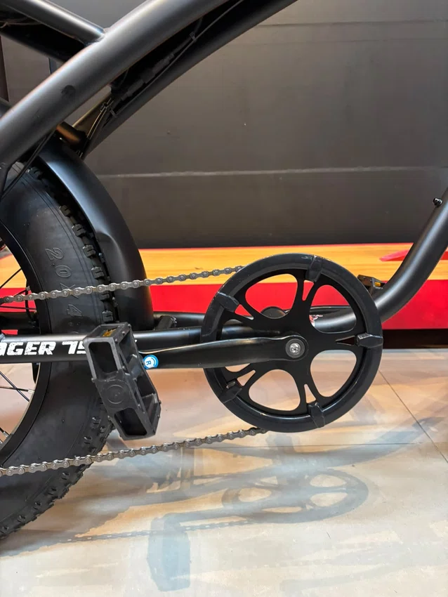 Bicicleta a20 eletrica konann 750w preto/ branca