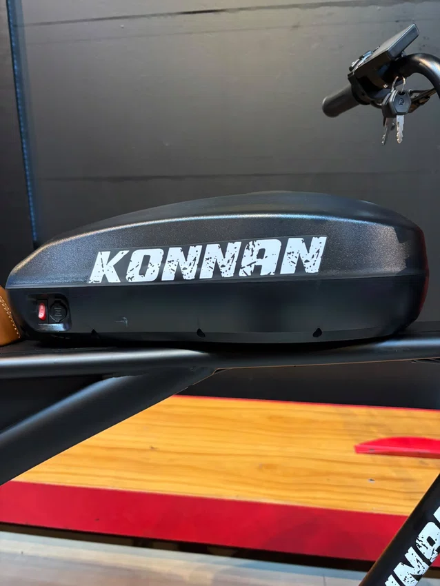 Bicicleta a20 eletrica konann 750w preto/ branca
