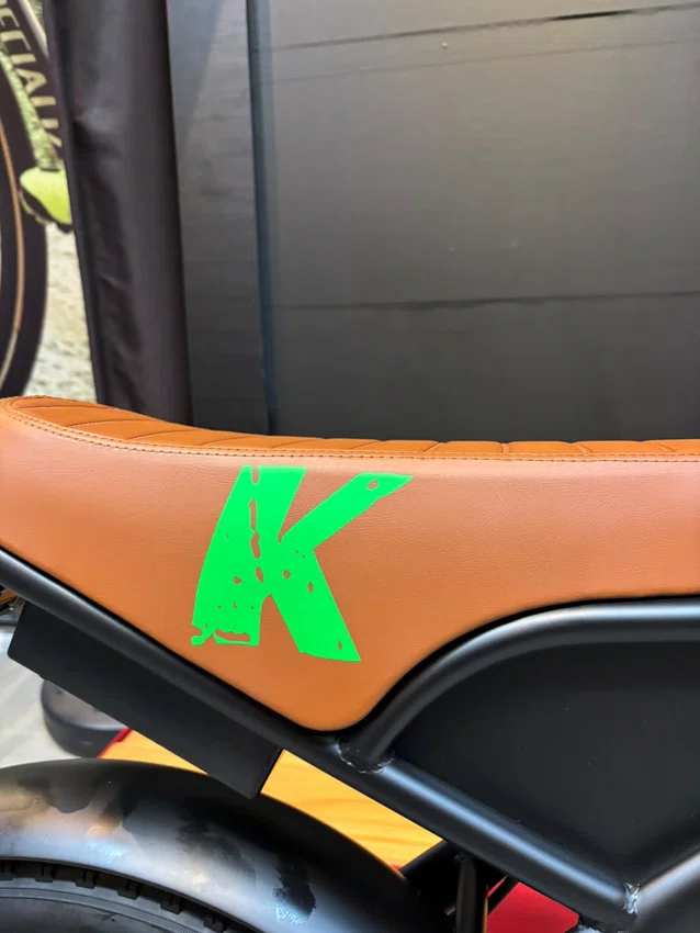 Bicicleta a20 eletrica konann 750w preto/verde