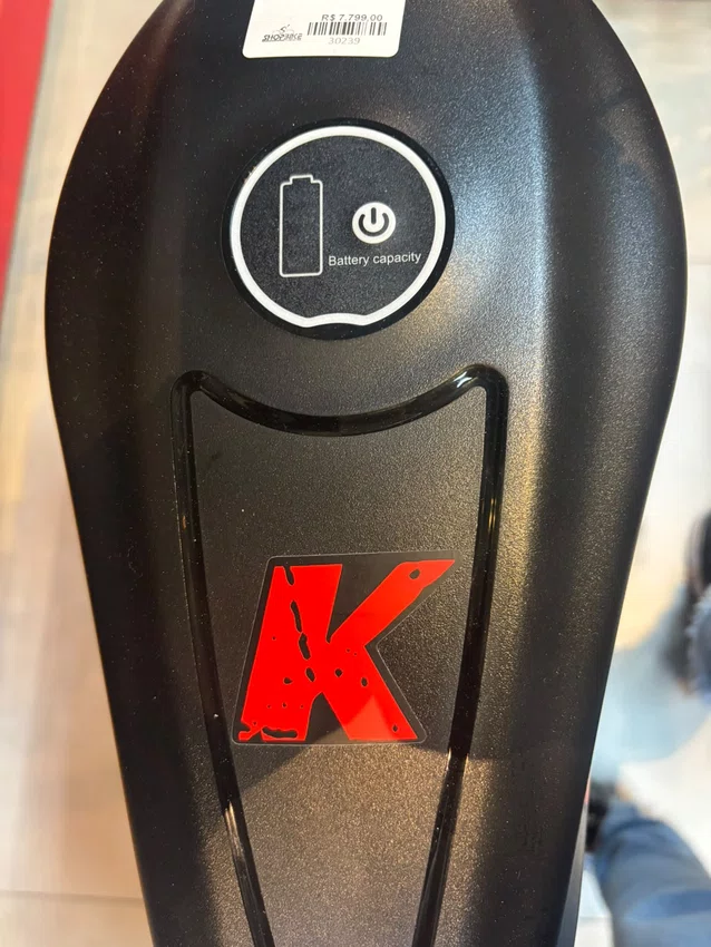 Bicicleta A20 Eletrica Konann 750w Preto/Vermelha