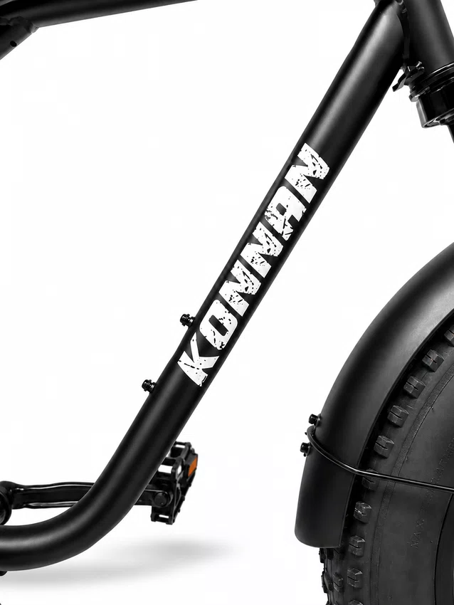 Bicicleta A20 Eletrica Konnan 750w Preto/ Branca
