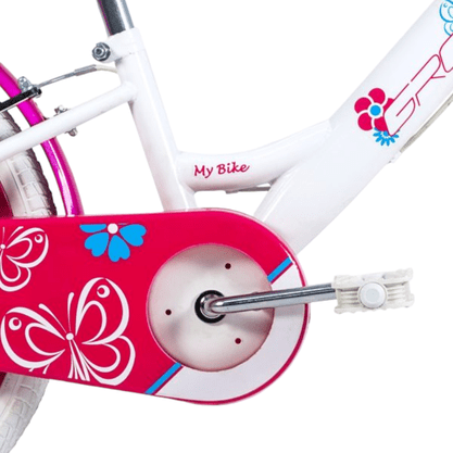 Bicicleta Groove My Bike Aro 20 2023 Branco e Rosa