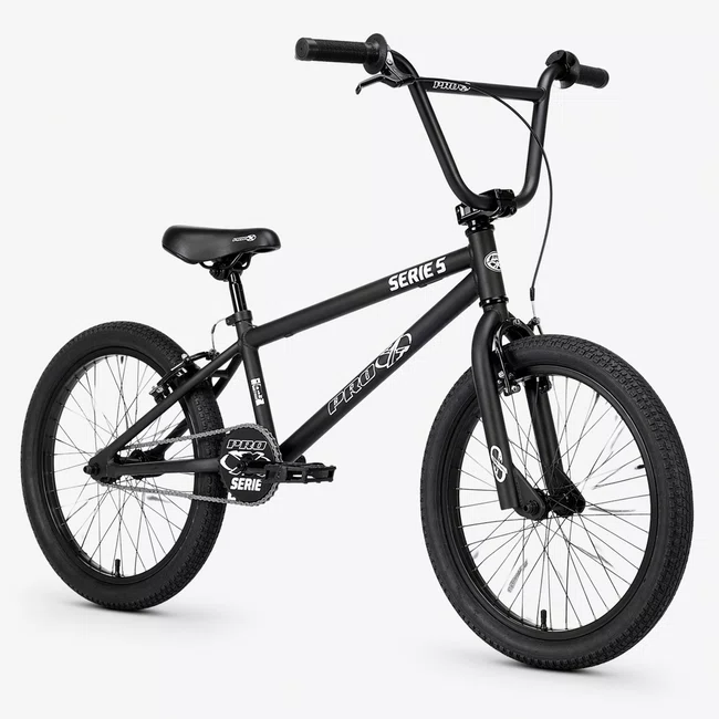 Bicicleta a20 pro-x serie 5 bmx preto fosco