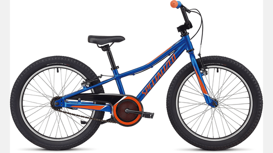 Bicicleta Specialized Riprock Coaster Aro 20 2021 Azul e Laranja