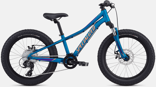 Bicicleta Specialized Riprock Aro 20 2021 Azul e Laranja