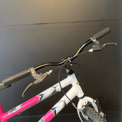 Bicicleta Ultra UM20 Aro 20 Branco e Rosa