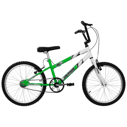 Bicicleta Ultra UM20 Aro 20 Branco e Verde
