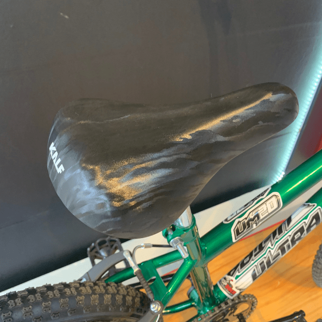 Bicicleta Ultra UM20 Cross Aro 20 Branco e Verde Escuro