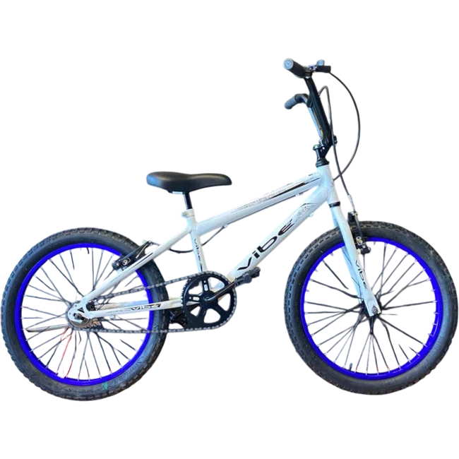 Bicicleta Vibe Aro 20 Cross Branco Pretoㅤㅤㅤㅤㅤㅤㅤㅤㅤㅤㅤㅤㅤㅤㅤ