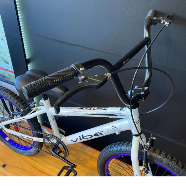 Bicicleta Vibe Aro 20 Cross Branco Pretoㅤㅤㅤㅤㅤㅤㅤㅤㅤㅤㅤㅤㅤㅤㅤ