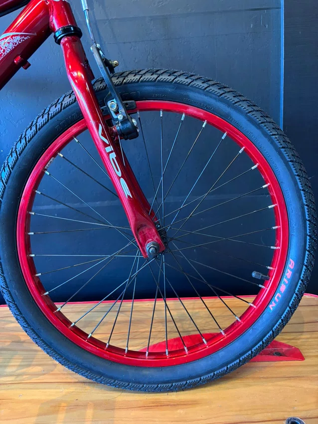 Bicicleta A20 Vibe Cross Vermelha/Branca